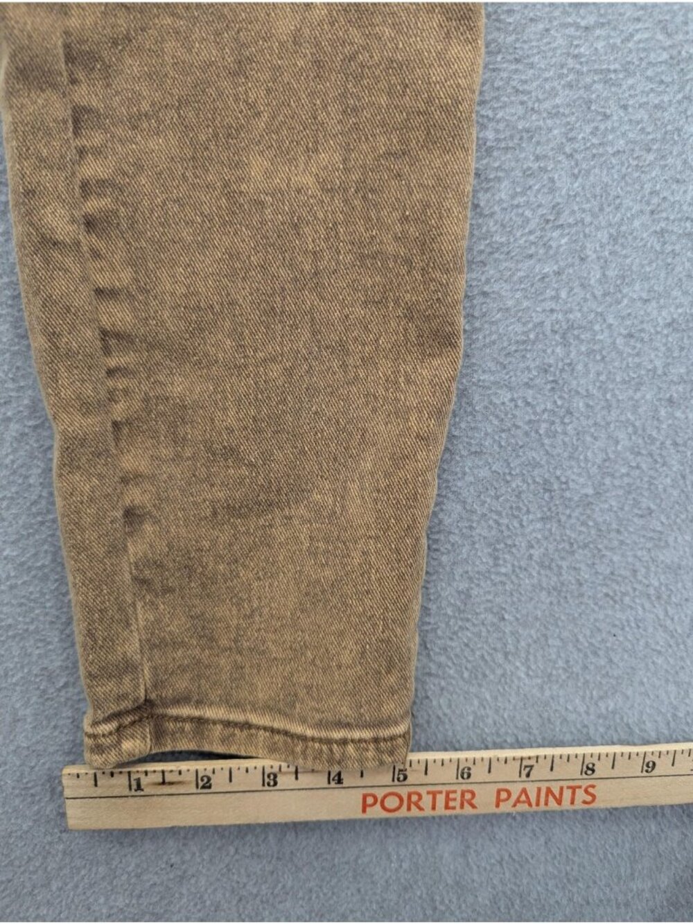 Fashion Nova Cargo Skinny Jeans Juniors 7 Brown Med Wash Mid Rise Stretch Denim - Picture 7 of 13